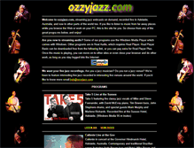 Tablet Screenshot of ozzyjazz.com
